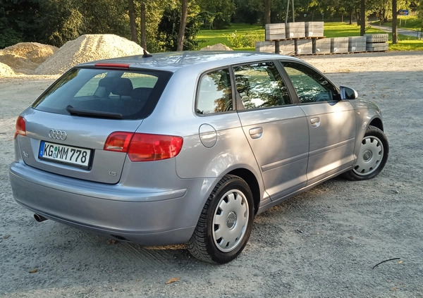 Audi A3 cena 19800 przebieg: 205000, rok produkcji 2005 z Stopnica małe 436